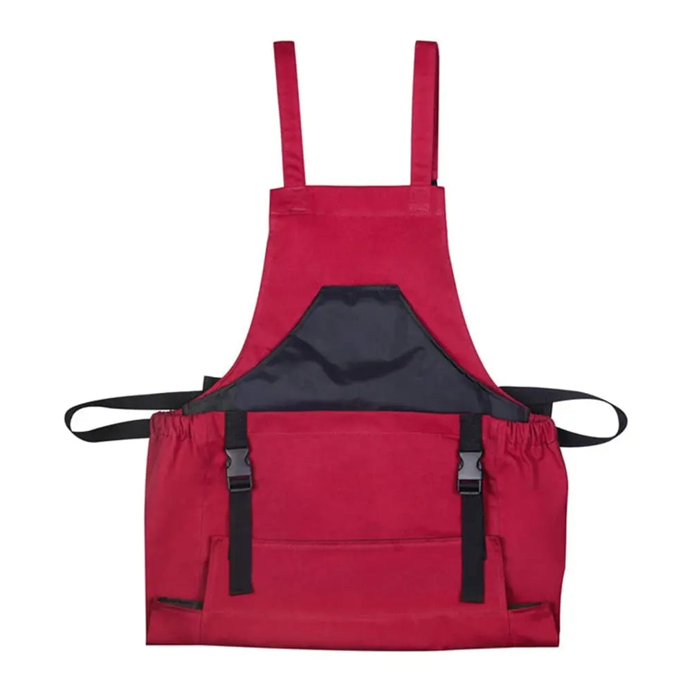 Rynx | Gardening apron with cross straps – Large emptying pocket & breast pocket