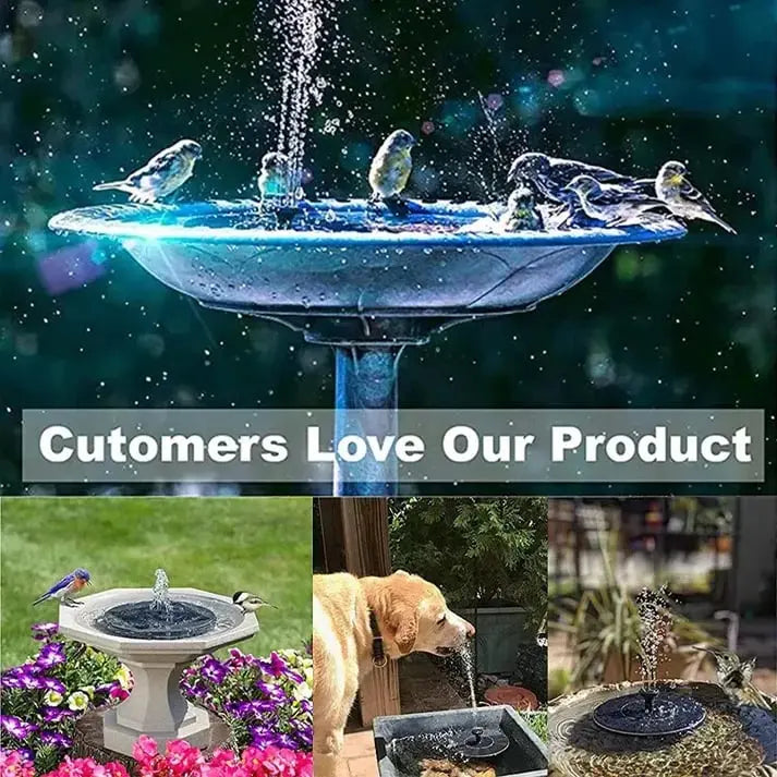 Rynx | Solar-powered garden fountain – Beautiful ambiance without electricity