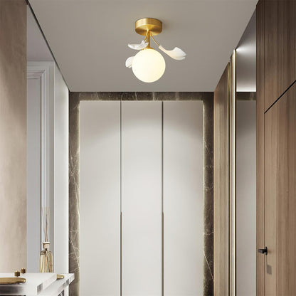 Rynx | Ginkgo Rosalia Ceiling Light