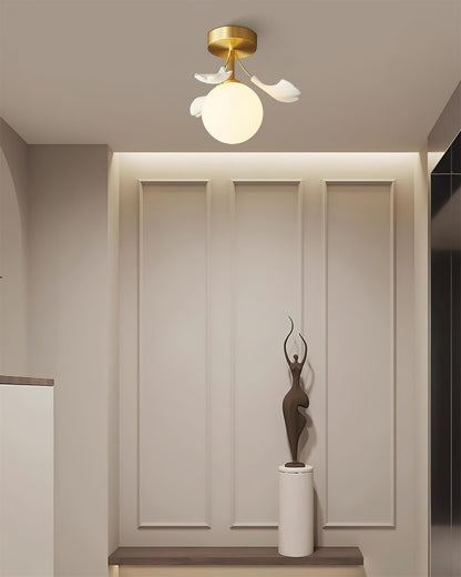 Rynx | Ginkgo Rosalia Ceiling Light