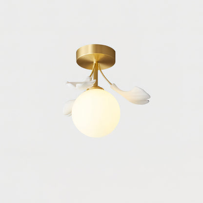 Rynx | Ginkgo Rosalia Ceiling Light
