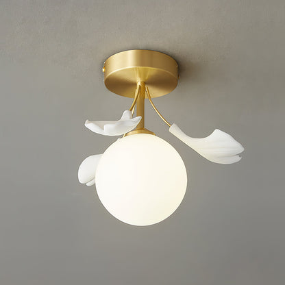 Rynx | Ginkgo Rosalia Ceiling Light