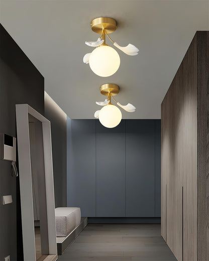Rynx | Ginkgo Rosalia Ceiling Light