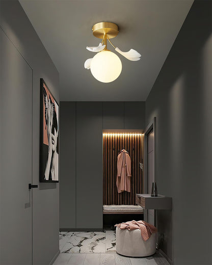 Rynx | Ginkgo Rosalia Ceiling Light