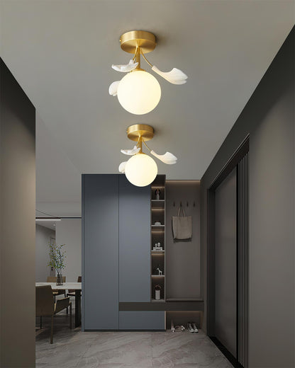 Rynx | Ginkgo Rosalia Ceiling Light