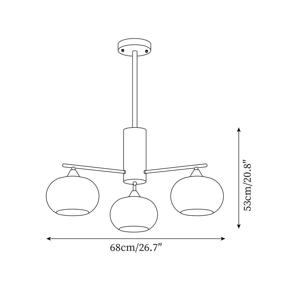 Rynx | Gino Glass Chandeliers
