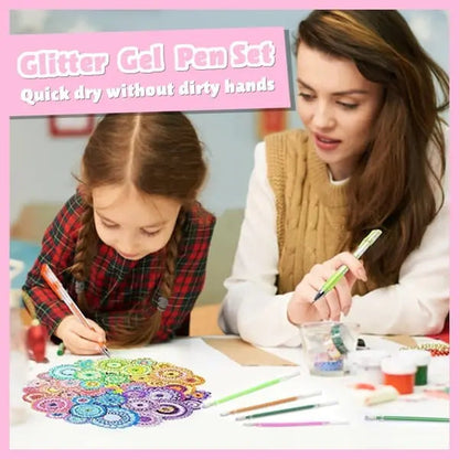 Rynx | Glitter Gel Pen Set – Perfect for Bullet Journals & Creative Designs