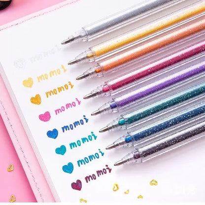 Rynx | Glitter Gel Pen Set – Perfect for Bullet Journals & Creative Designs
