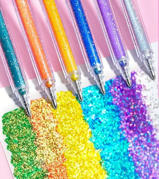 Rynx | Glitter Gel Pen Set – Perfect for Bullet Journals & Creative Designs