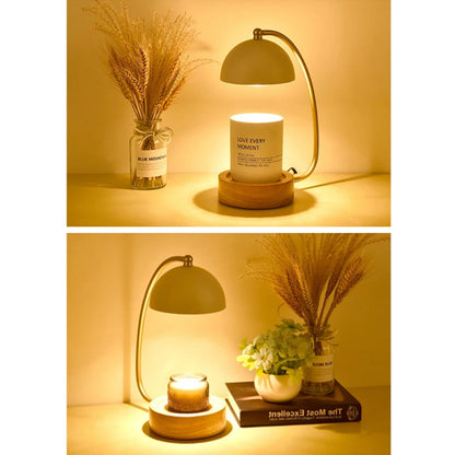 Rynx | Golden Stand Dome Candle Warmer
