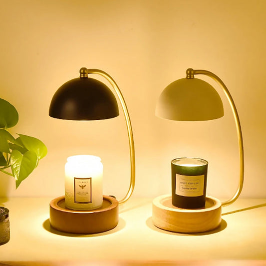 Rynx | Golden Stand Dome Candle Warmer