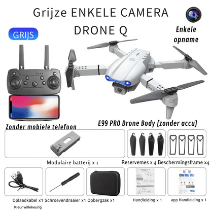Rynx | Pro Rc Drone - 4k Camera Foldable Drone + Altitude Hold Function