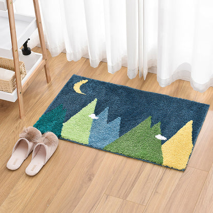 Rynx | Green Jungle Bathroom Mat