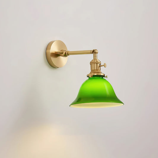 Rynx | Green Bell Wall Lamp