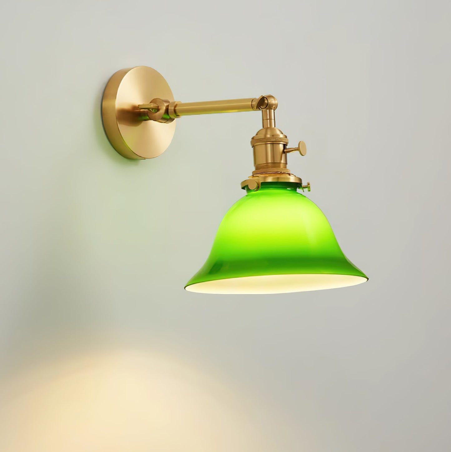 Rynx | Green Bell Wall Lamp