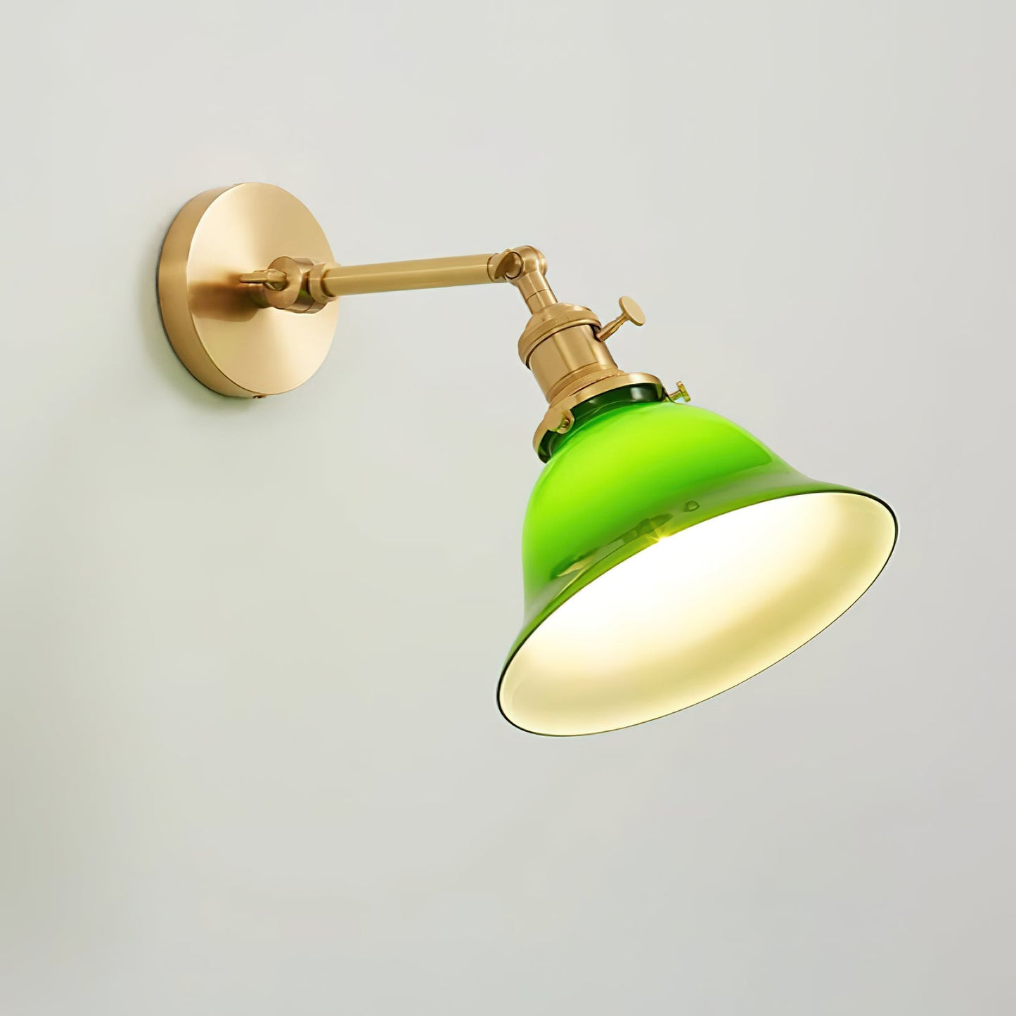 Rynx | Green Bell Wall Lamp