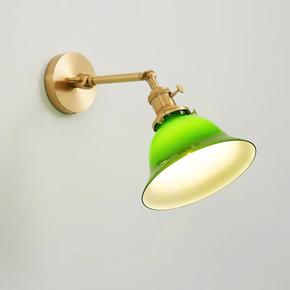 Rynx | Green Bell Wall Lamp