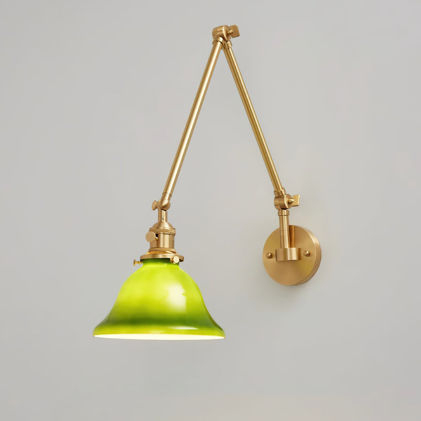 Rynx | Green Bell Wall Lamp