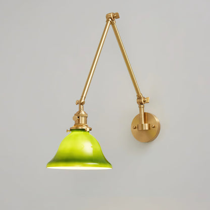 Rynx | Green Bell Wall Lamp