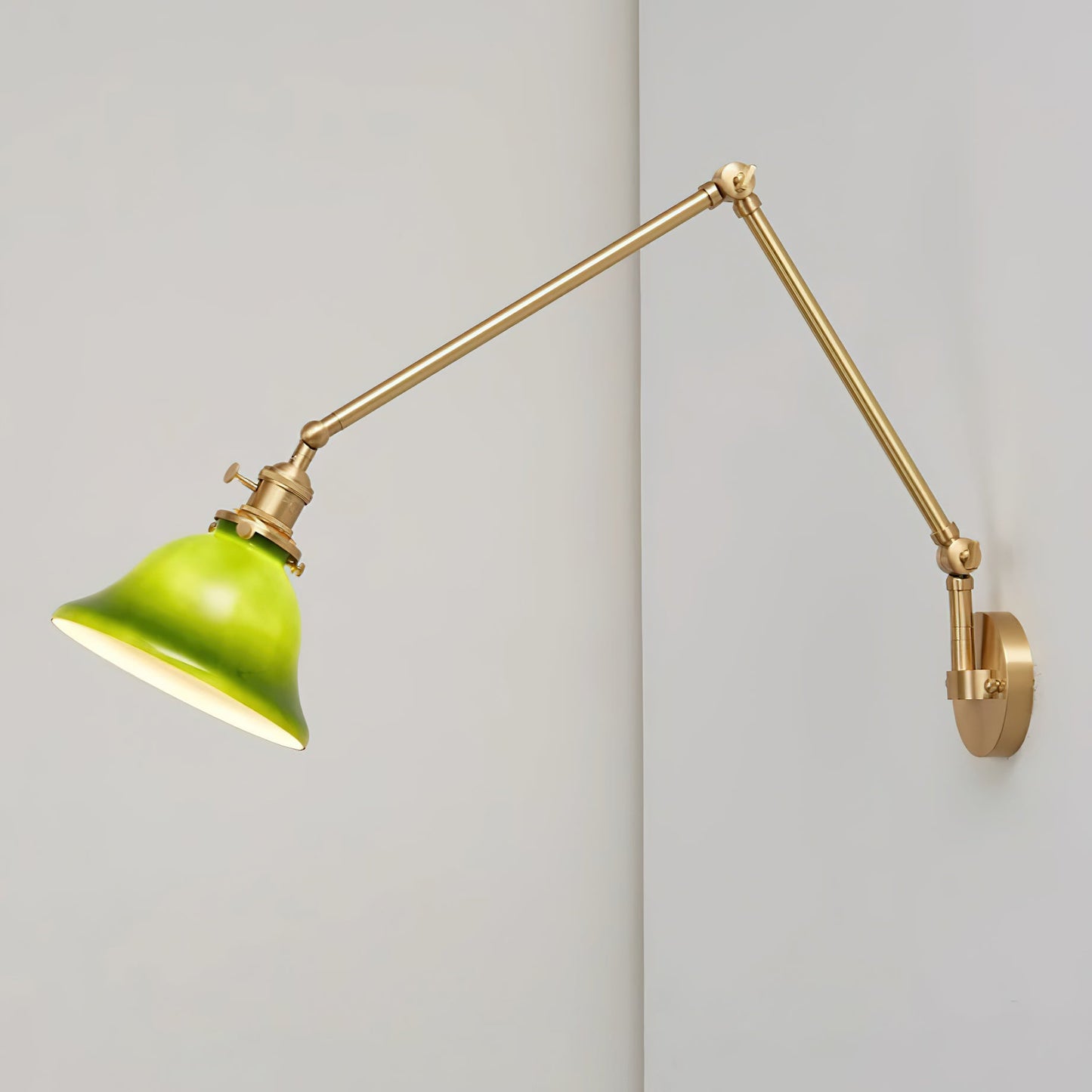 Rynx | Green Bell Wall Lamp