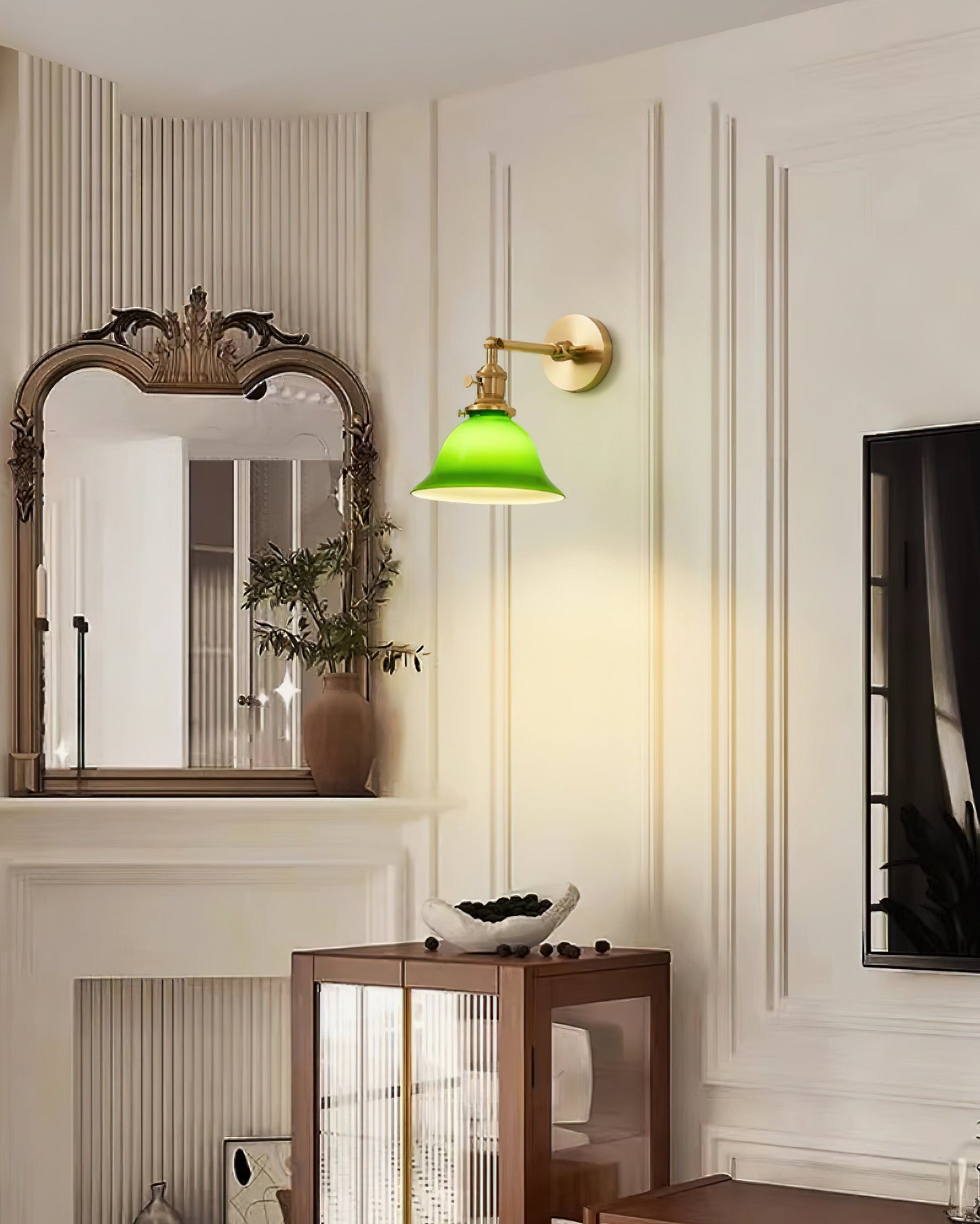 Rynx | Green Bell Wall Lamp