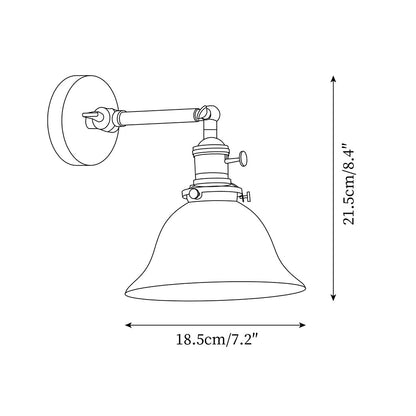 Rynx | Green Bell Wall Lamp