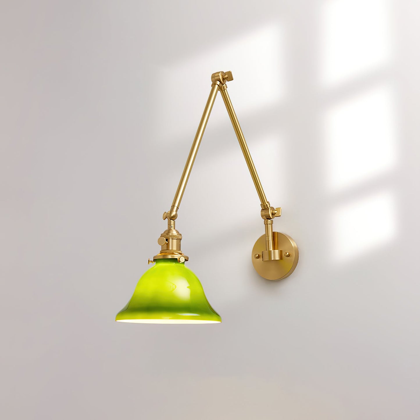 Rynx | Green Bell Wall Lamp