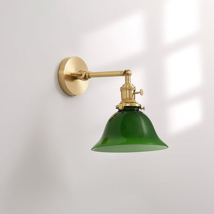 Rynx | Green Bell Wall Lamp