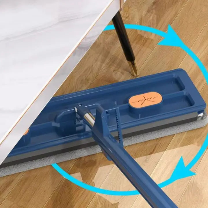 Rynx | Large Flat Mop with 360° Redation and Self-Drainage