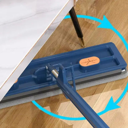Rynx | Large Flat Mop with 360° Redation and Self-Drainage