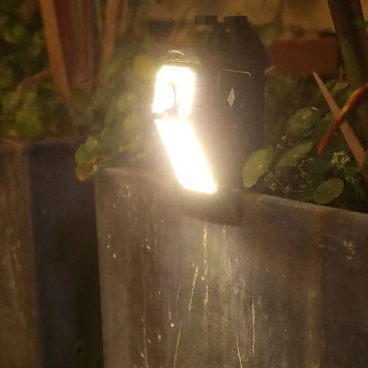 Rynx | Large Solar LED Outdoor Lamp – With Clip & Motion Sensor