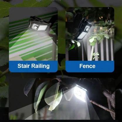 Rynx | Large Solar LED Outdoor Lamp – With Clip & Motion Sensor