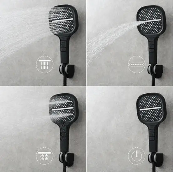 Rynx | Large High-Pressure Shower Head – Spa-like Relaxation at Home