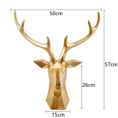 RYNX | 3D Deer Head Statue