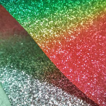 Rynx | Radiant Iridescent Sparkle Glitter Fabric: High-Quality Material for Creative Masterpieces