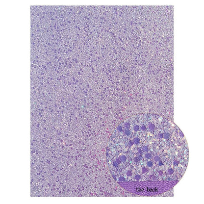 Rynx | Sparkling Violet Faux Leather Fabric - A Must-Have for Sparkling DIY Projects