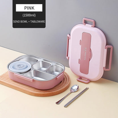 Rynx | Stainless Steel Multi Compartment Kids Lunch Box