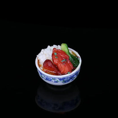 Rynx | Enchanting Mini Chinese Cuisine Bowl Playset - Cute Decorative Items for Children and Home