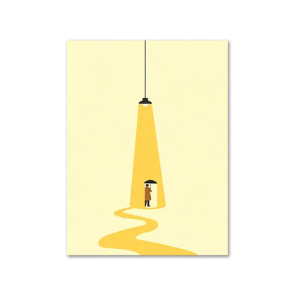 Rynx | Geometry Canvas Poster