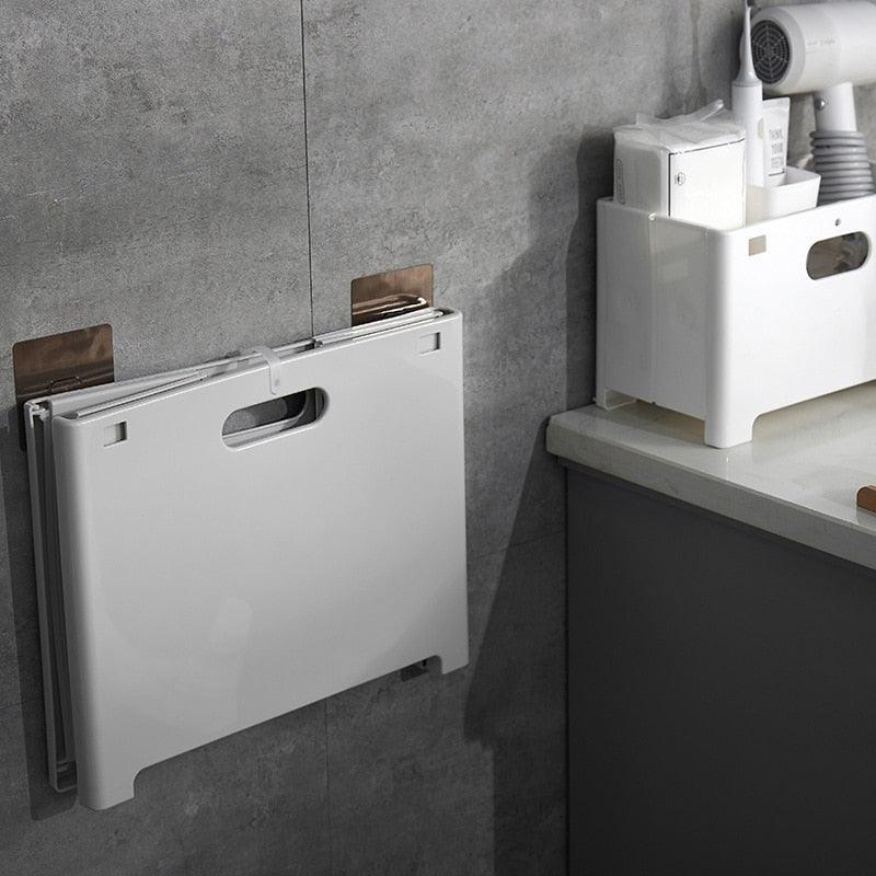 Rynx | Stylish Wall Mounted Folding Laundry Basket: The Ultimate Space Saving Organizer