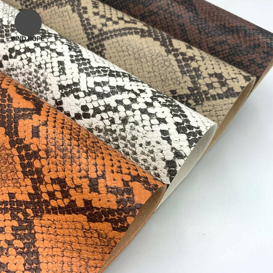 Rynx | Serpentine Snake Skin Faux Leather Craft Kit - Create Trendy DIY Projects with Ease