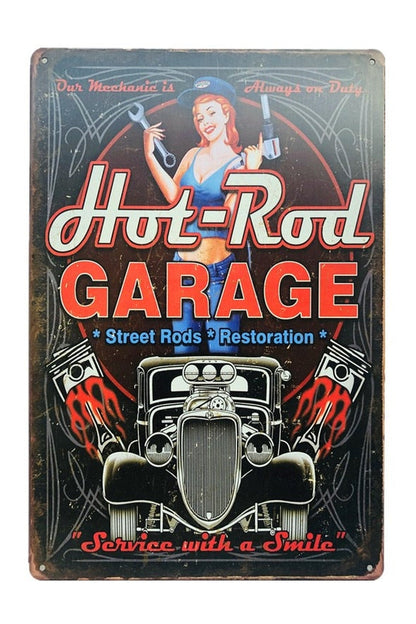 Rynx | Service Girl Vintage Poster