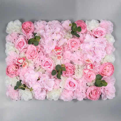 Rynx | Elegant Flower Wall Art Handmade with Cotton, Silk and Artificial Flowers