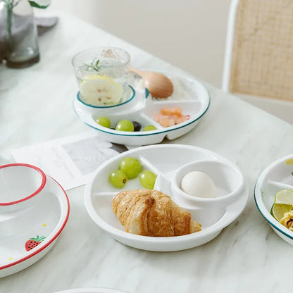 Rynx | Breakfast Combo Nordic Ceramic Plate