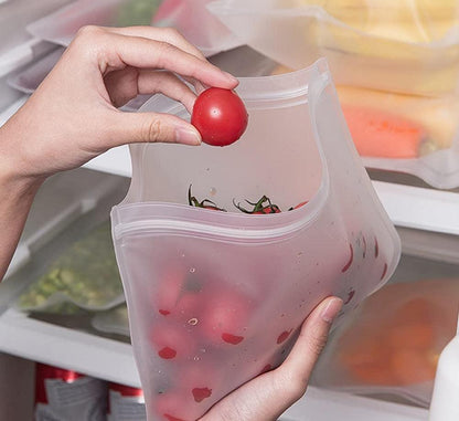 Rynx | Eco-friendly silicone food storage bags - Keep your food effortlessly fresh