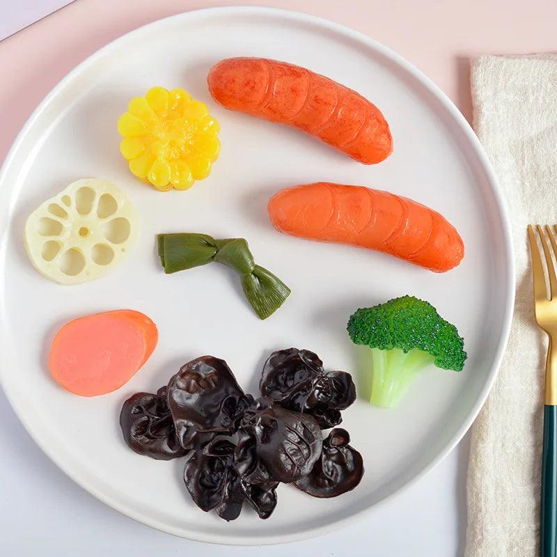 Rynx | Realistic Miniature Steak Replica for Dollhouses – Perfect Fake Food Props for Creative Play and Photography