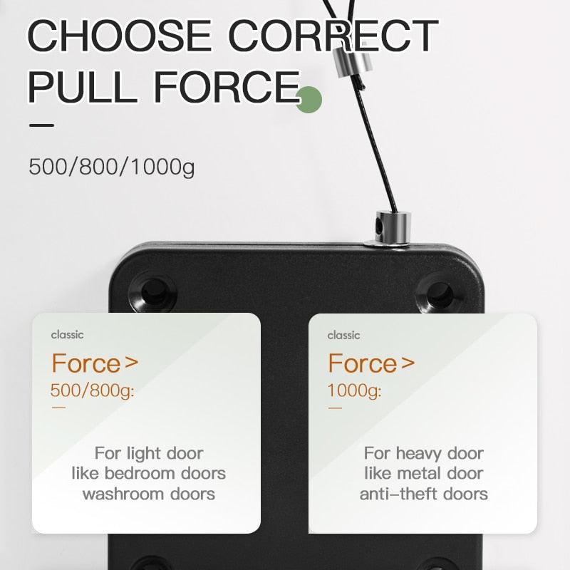 Rynx | Silent Soft-Close Automatic Sliding Door Closer Kits with Adjustable Force Settings