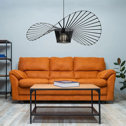 Rynx | EdisonGlow Vintage Ceiling Lamp | Industrial Retro Design | E27 Socket | Stylish Interior Lighting