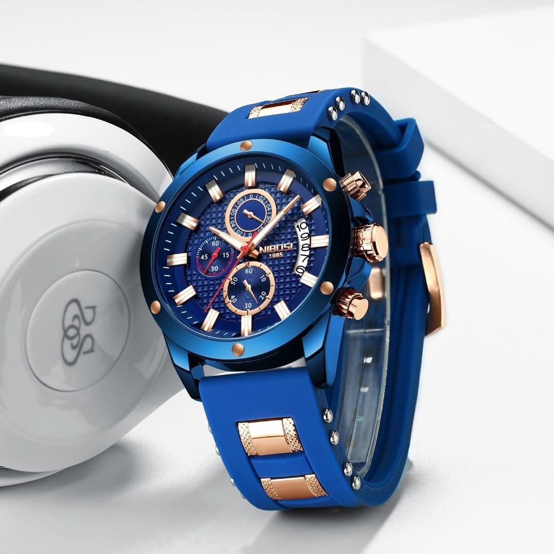 Rynx | Nibosi Blue Night - Men's Watch