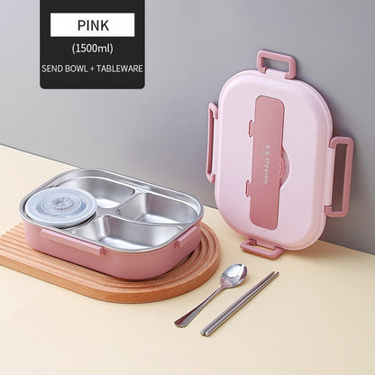 Rynx | Stainless Steel Multi Compartment Kids Lunch Box